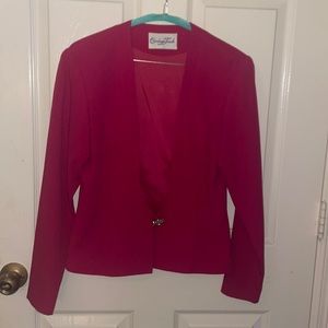 Pink blazer